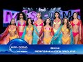 PERFORMANCES GROUP 6 BIKINI JURY SESSION MISS COSMO 2024 PERFORMANCES GROUP 6 BIKINI JURY SESSION MISS COSMO 2024