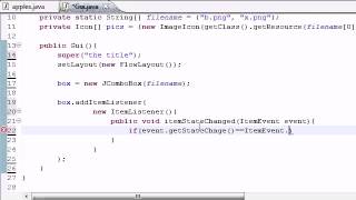 Celebrity Java Programming Tutorial   69   Drop Down List Program‬‏ Wealth