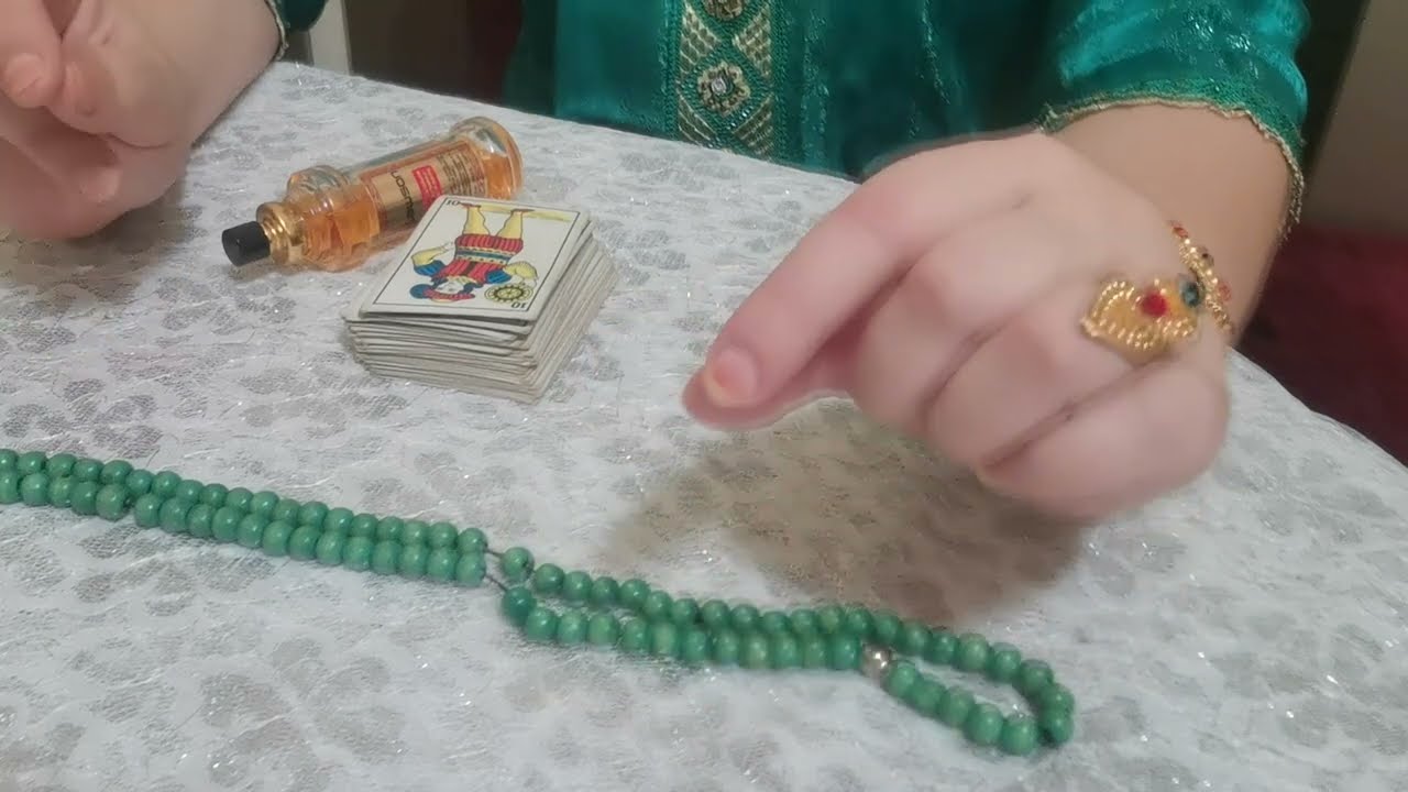 قراءة وكشف جديد للبنت البيضاء بالكارطة المغربية وطابع الصالحين💚💚