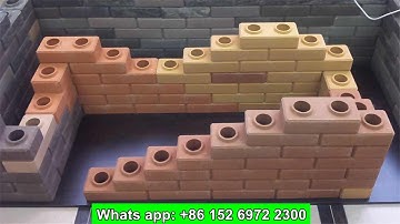 SYN1-5 automatic hydraulic press clay lego brick making machine, soil interlock block press machine