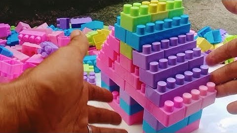 How to make a mini house with legoblock | miniatur l#buildingblocks #legoblocks #miniatur