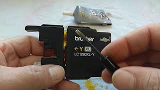 Черновик      Brother - доработка оригинальных струйных картриджей для заправки
