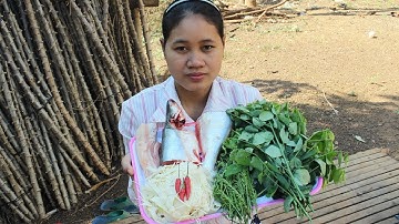 Awesome Cooking Soup Bamboo Shoot With Fish Recipe - Cook Fish Recipes - Village Food Factory
