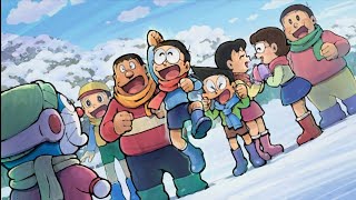 Doraemon Subtitle Indonesia, Episode 'Bermain salju dengan robot raksasa' Dora-ky Sub. [HardSub]