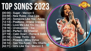 Top Songs 2023 📀 The Weeknd, Maroon 5, Charlie Puth, Miley Cyrus, ZAYN, Ed Sheeran, Tones And I