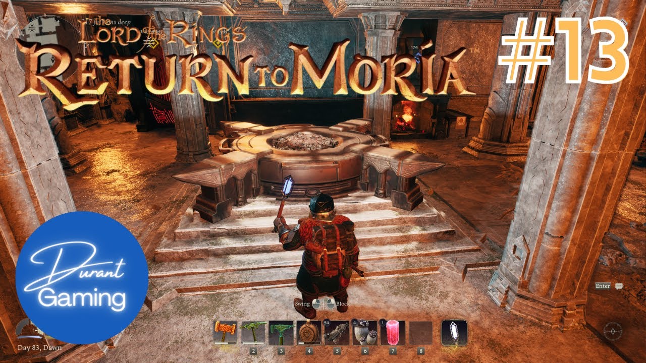Return to Moria #13 | Ironwood | Lord of the Rings - YouTube