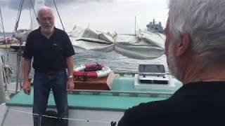 Live from Falmouth 11/06/2018 - Robin Knox-Johnston & Suhaili arrival