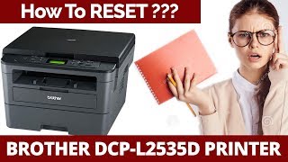 How To Remove Replace Toner Error Message On Brother DCP-L2535D Printer | BN Computer | Butwal