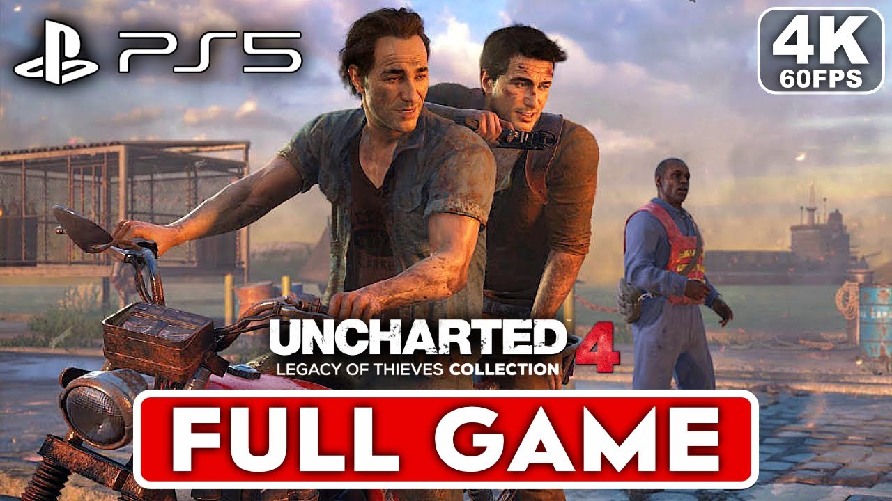 UNCHARTED 4 PS5 REMASTERED Gameplay Walkthrough Part 1 FULL GAME