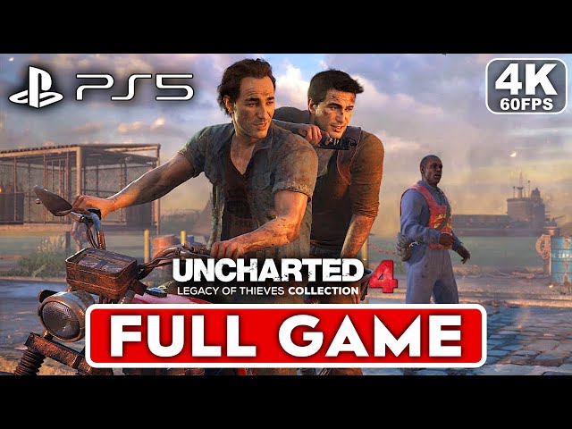 UNCHARTED: DRAKE'S FORTUNE REMASTERED Full Gameplay (PS5 4K 60FPS) No  Commentary 