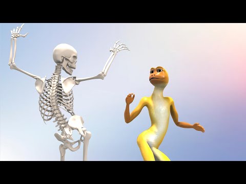 Patila Dance With Skeleton | Patila - Missed the Skeleton @MrLavangam