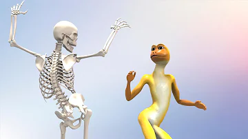 Patila Dance With Skeleton | Patila - Missed the Skeleton @MrLavangam