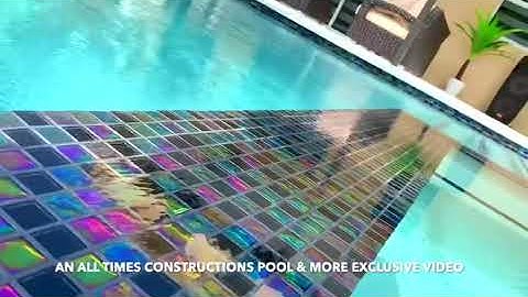 Custom pool in Miami Florida
