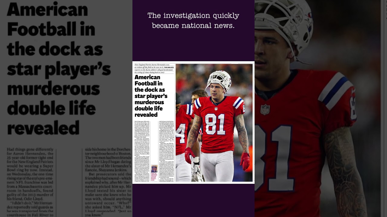 The Aaron Hernandez Murder That Shocked the NFL #TrueCrime #NFL