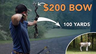 Can I shoot a $200 bow at 100 YARDS??