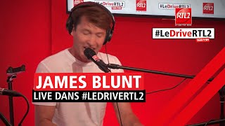 James Blunt interprète &quot;Love Under Pressure&quot; en live dans #LeDriveRTL2 (10/09/21)