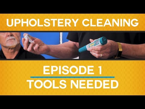 Ep 1: TOOLS NEEDED // Upholstery Cleaning