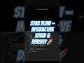 Star Flow — Interactive Speed &amp; Density🚀 #coding #html #programming #frontendcourse #htmlcss #js#css