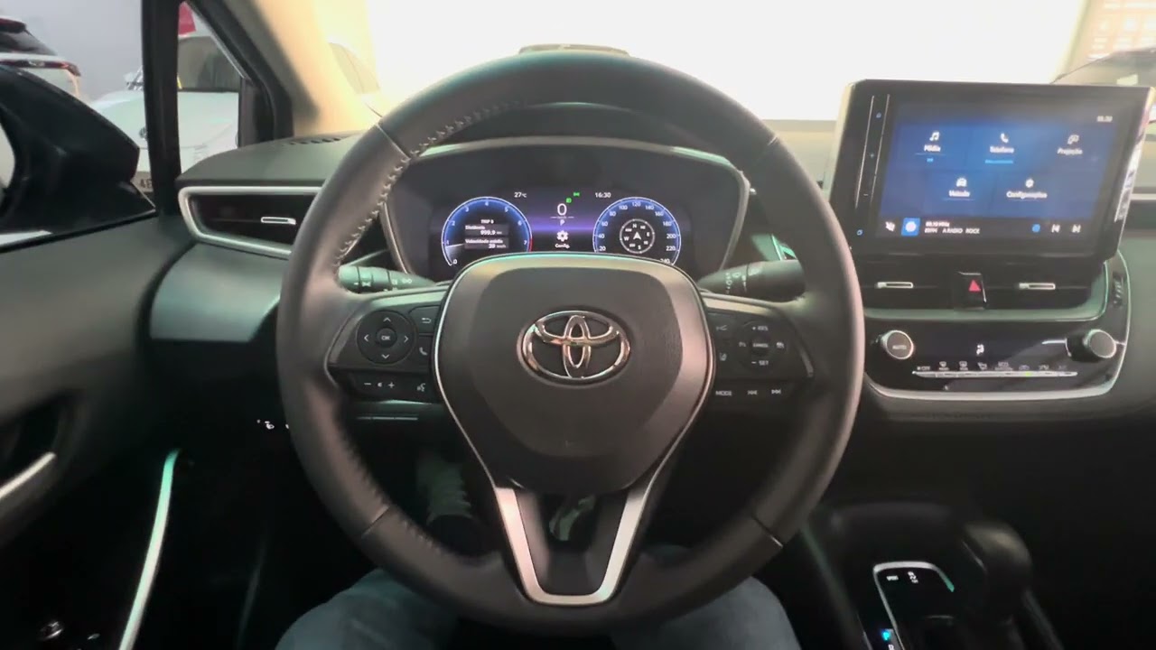 Corolla 2025 XEI Módulo conforto tilt down, rebatimento retrovisores, fechamento e abertura vidros