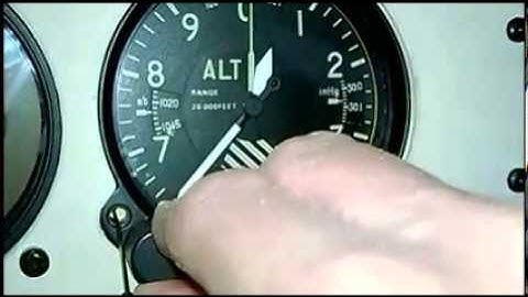Kollsman Altimeter Calibration