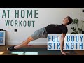 *No Equipment* Bodyweight Strength Workout | Day 1 [At Home Program]