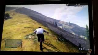グラセフ5めっちゃ早い自転車で警察から逃げるw screenshot 3