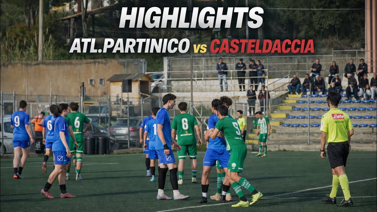 HIGHLIGHTS | ATL.PARTINICO vs CASTELDACCIA - PROMOZIONE - 25° GIORNATA - GIRONE A
