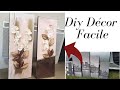 je repeins une toile imprimé    😳, idée décoration💕, diy facile💕