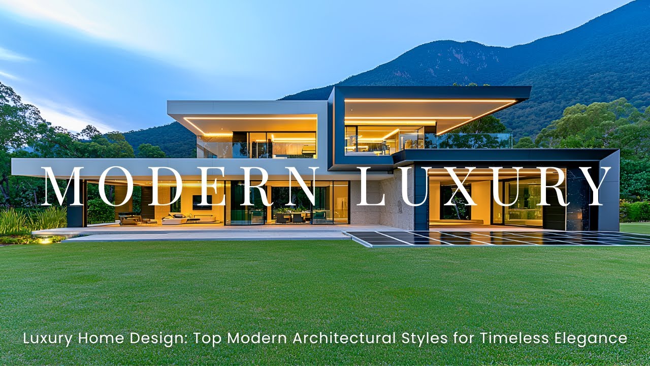 Elegant Home Design: The Best Modern Luxury House Ideas for 2025 - YouTube