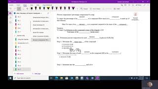 Percent Composition Notes 1