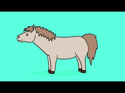 Vidéo: Comment Dessiner Un Poney