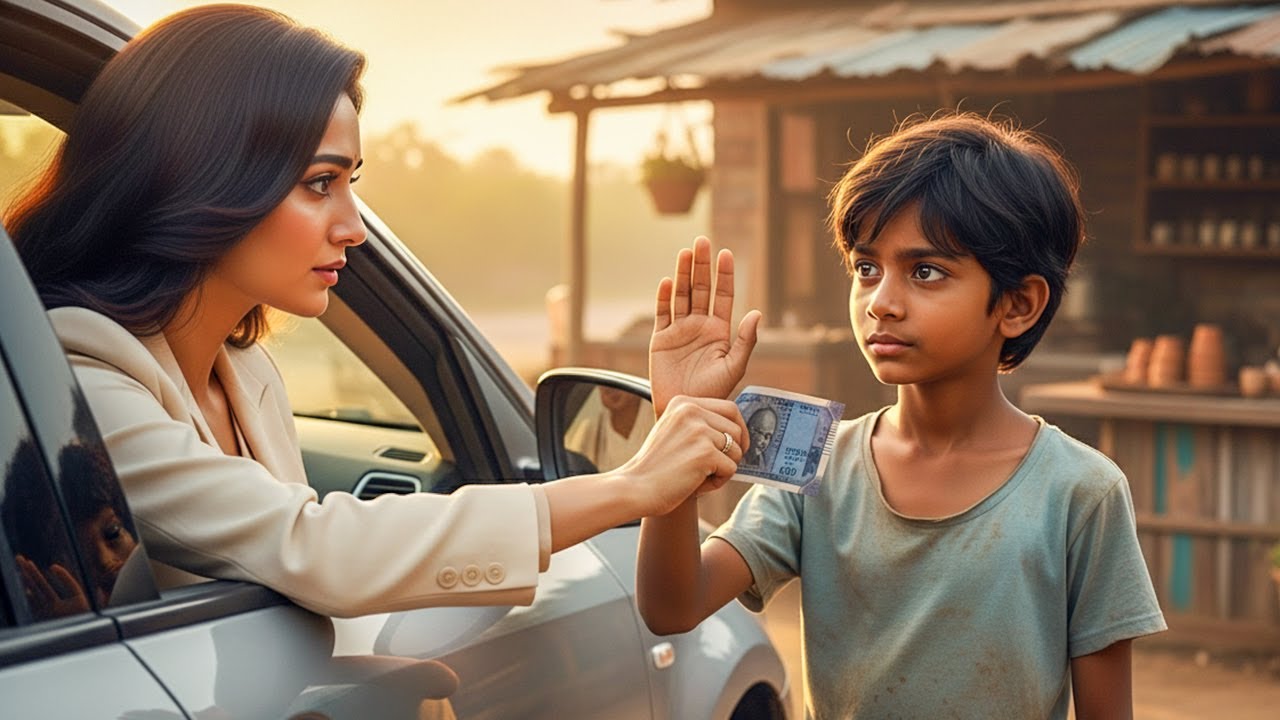 करोड़पति मालकिन रोज़ जिस चाय वाले बच्चे को भीख देती थी… वो उसका 'मरा हुआ' सगा बेटा निकला!