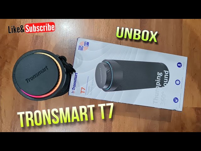 Tronsmart T7 - Unbox, sound test review 