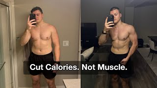 The Easiest Way to Maintain Muscle Mass While In A Calorie Deficit. 