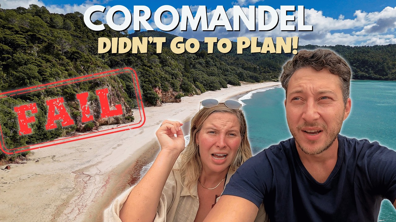 Путешествие по Короманделу в Новой Зеландии провалилось 😭 — Природа сказала «нет»