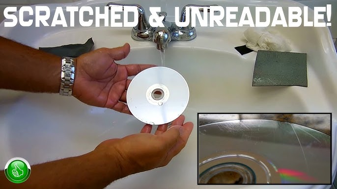 Fix a scratched disc for cheap! (Not using toothpaste! CD/DVD only) 