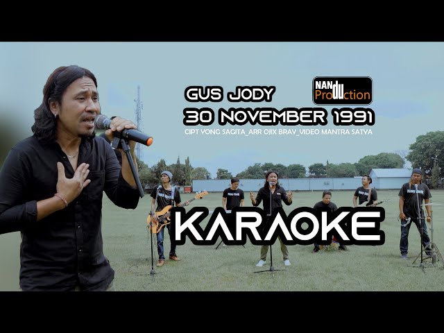 KARAOKE - Gus Jody - 30 NOVEMBER  1991 class=