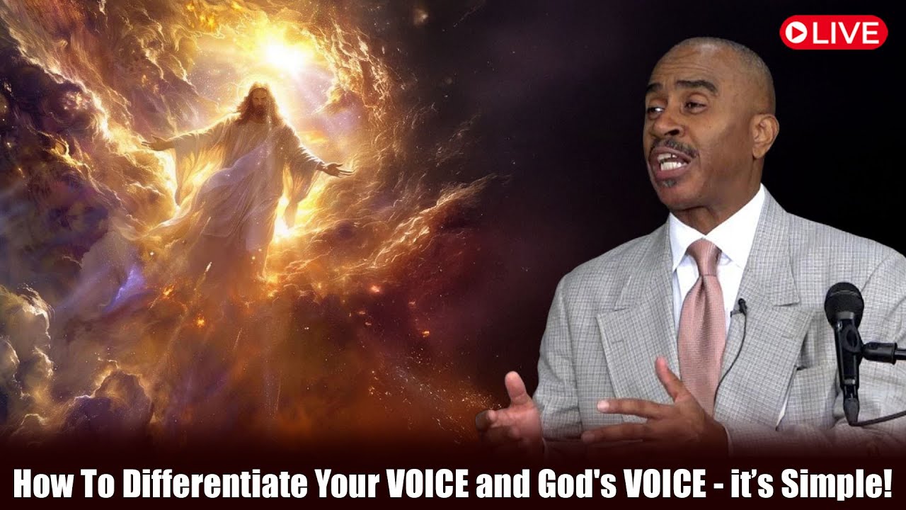 How To Differentiate Your VOICE and God's VOICE - it’s Simple! | Pastor Gino Jennings