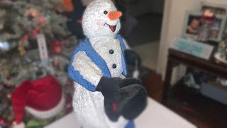 Halloween Hangouts 25 Days Of Christmas 2023 Day 24: My First Spinning Snowflake Snowman