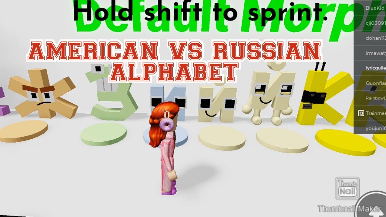 Official Russian Alphabet Lore RP - Roblox