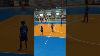 Tiro Livre Pro Parobé Na Semifinal Do Gauchão De Futsal Sub-13 Contra O Rz Futsal
