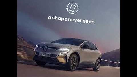 all new Renault Megane E-tech 100% electric