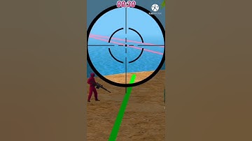 k sniper Challenge 3d Squid Game I just ruined the game  😂kisi ne sochi na hogi!!!