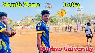 Set -1 | south zone match | Karnataka | madras University Vs Karpagam | tnvolleys