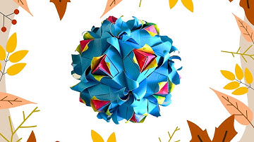 Curly Sonobe Unit Variations | Modular Origami 30 units