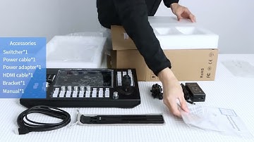 [KATO VISION] KT-KD30 NDI live video control switcher 8 channels