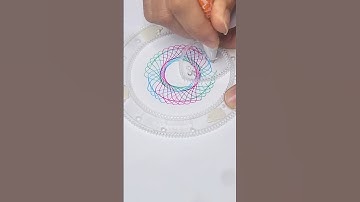 Relaxing Spirograph ASMR Art | Oddly Satisfying Patterns & Geometric Designs #satisfying  #asmr