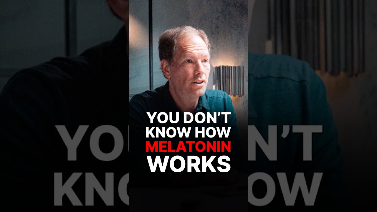 YOU DON'T KNOW HOW MELATONIN WORKS!