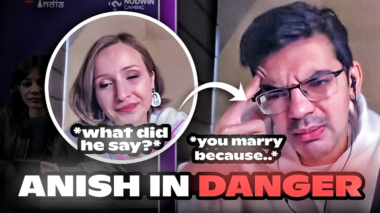 Husband vs Wife  Anish vs Sopiko in Banter Blitz with Anish Giri 