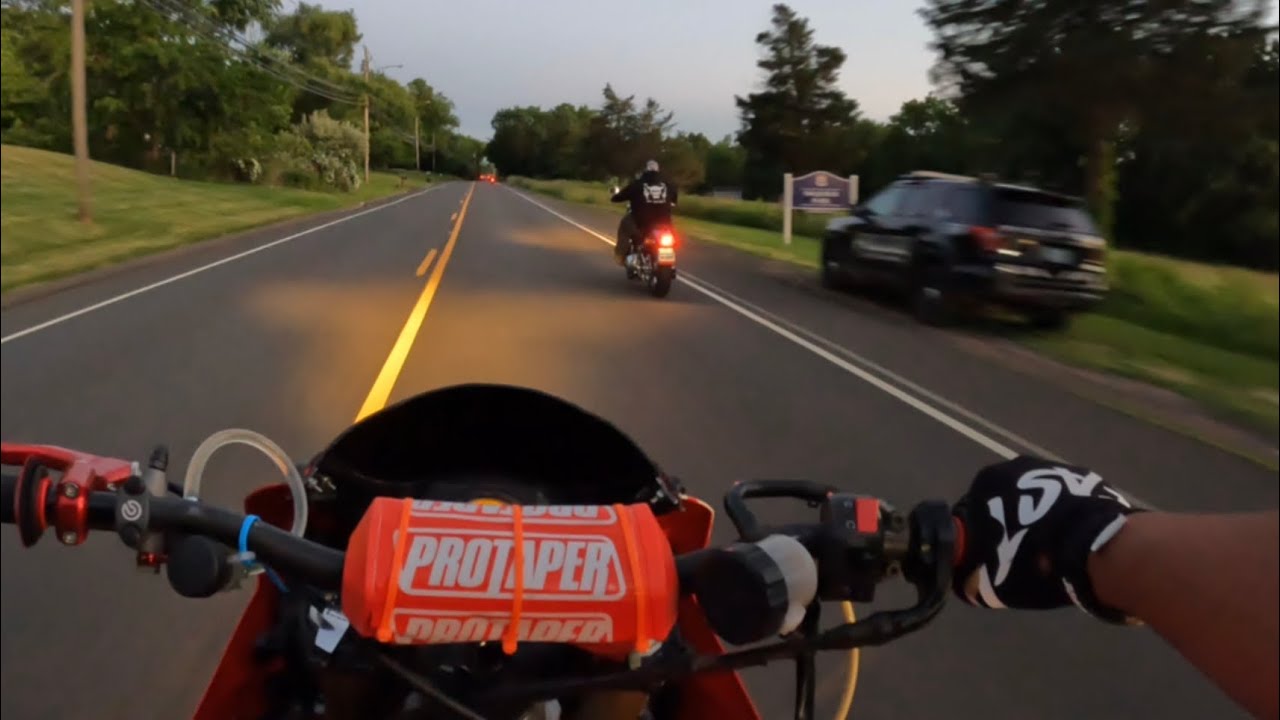 RIPPIN TO NEW HAVEN CT (COPS, RACING AND MORE!) RAW FOOTAGE PT1